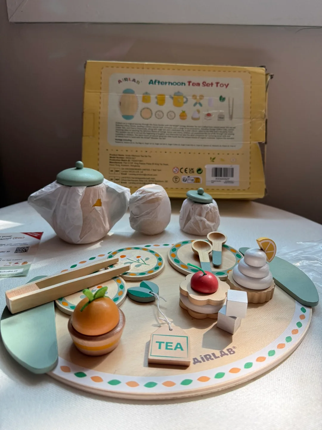 19 pieces AirLab Afternoon Tea Set Toy image indicator(4)
