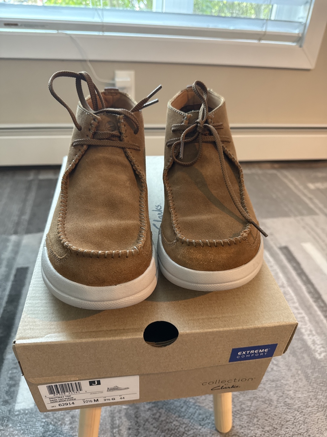 Clarks Driftway Top Suede Shoes - 10.5M - photo 2