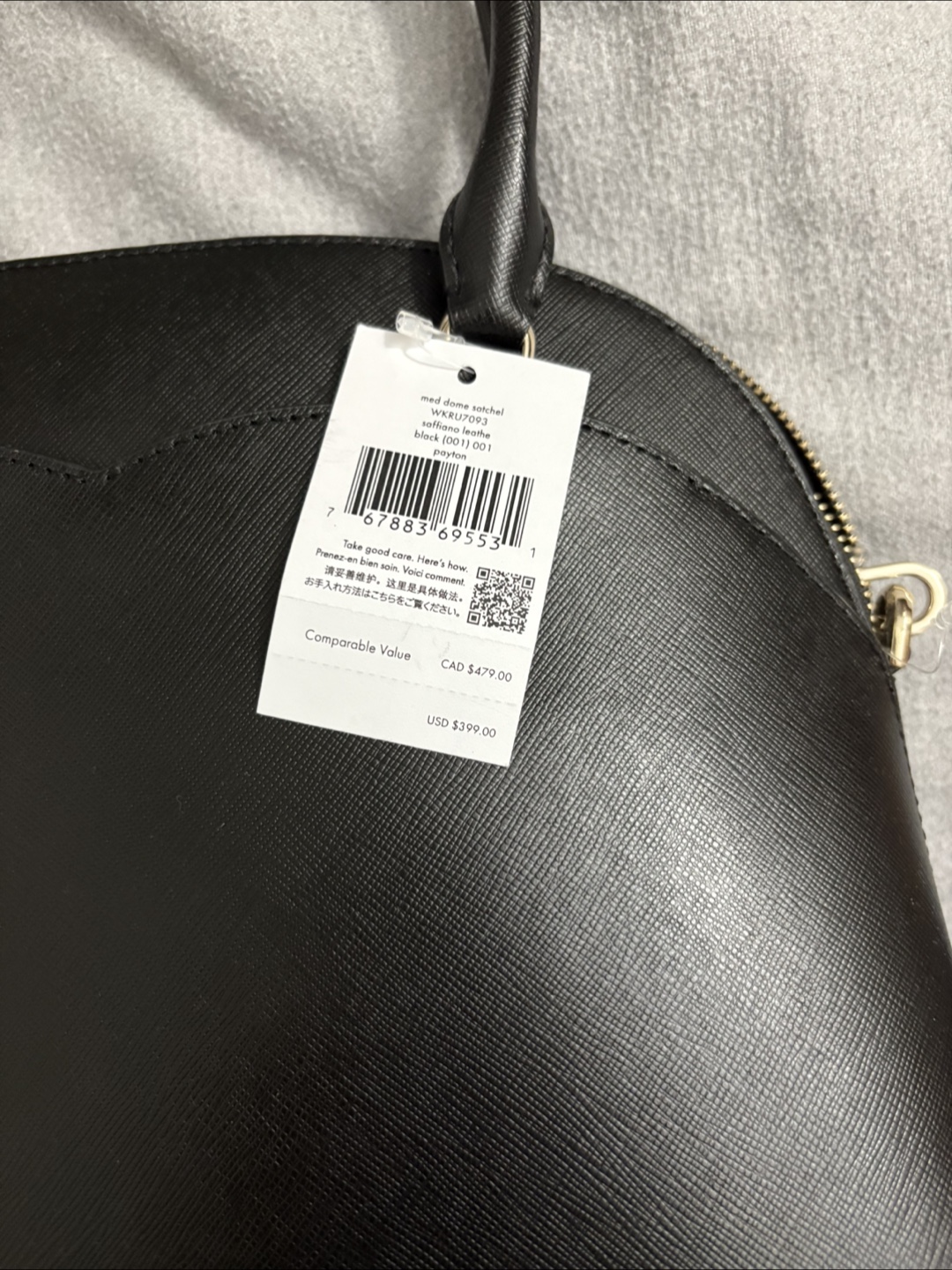 Kate Spade Dome Satchel - Black - photo 2