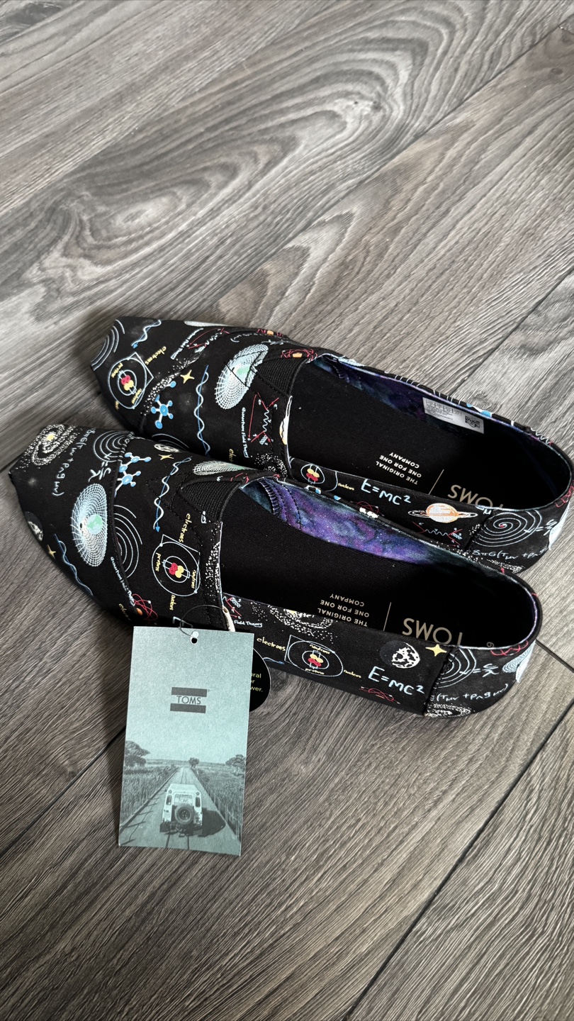 TOMS Glow in the Dark Cosmic Wonder Print Shoes - photo 3