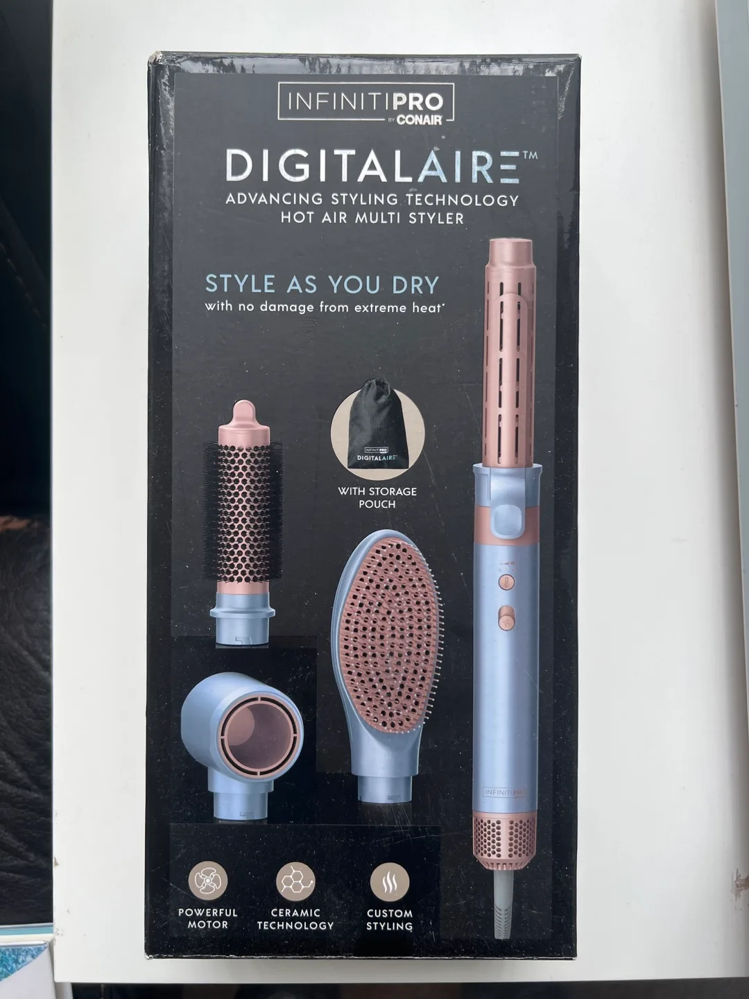 Conair Infinitipro Digitalaire Hot Air Styler (Open Box) thumbnail