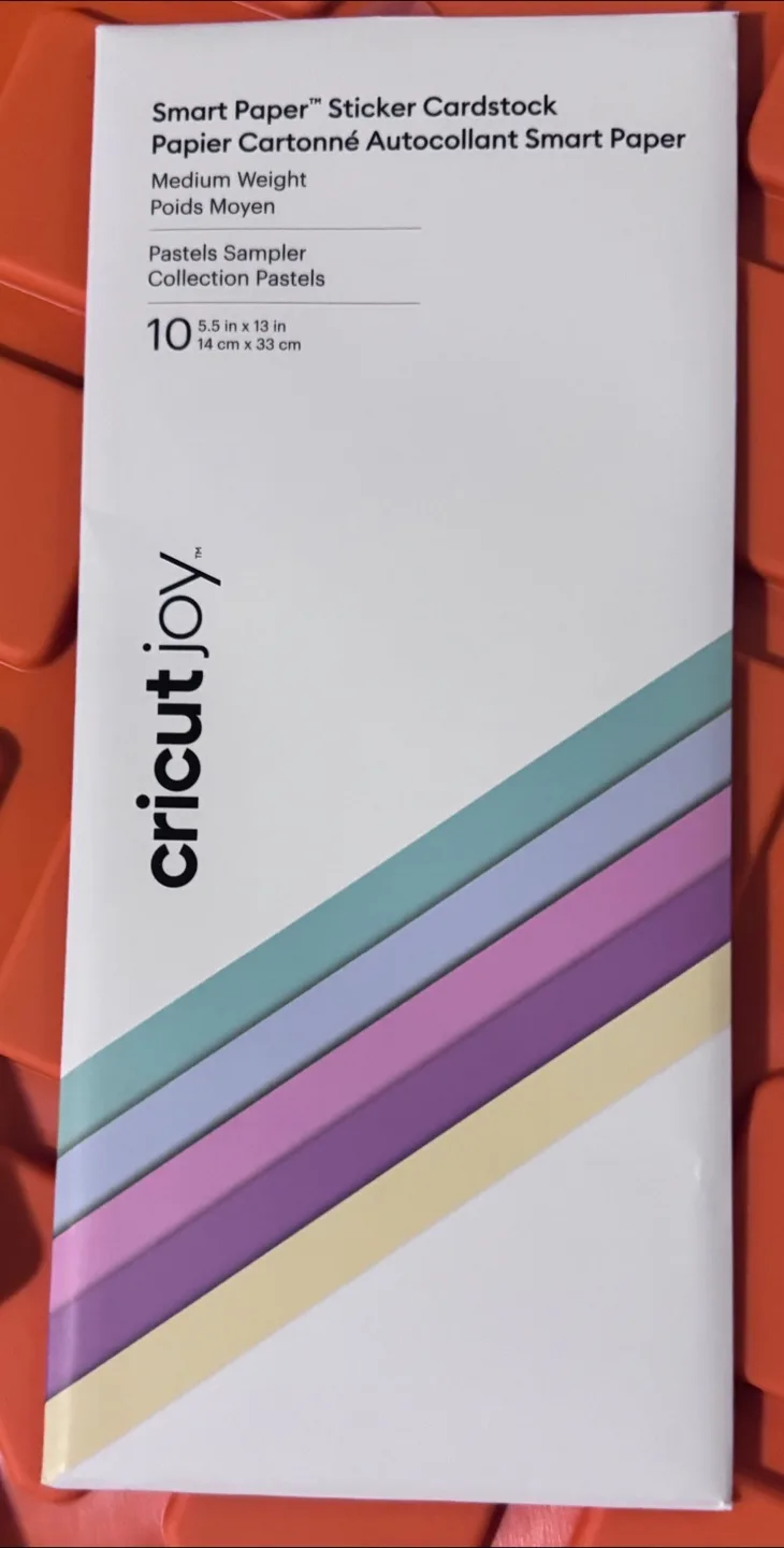 Cricut Joy Pastel Sticker Cardstock thumbnail