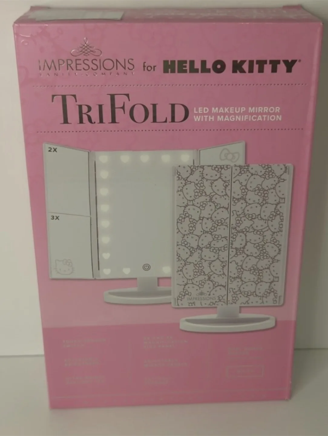 Hello Kitty TriFold LED  Mirror thumbnail