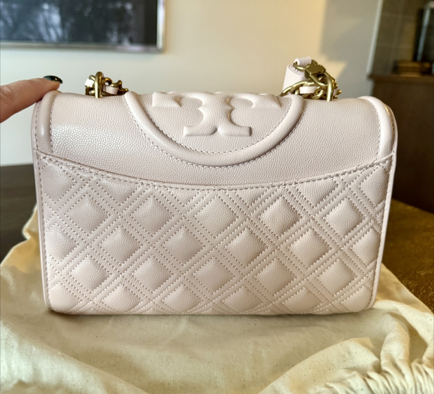 BNWOT - Tory Burch Small Fleming Convertible Shoulder Bag - photo 2