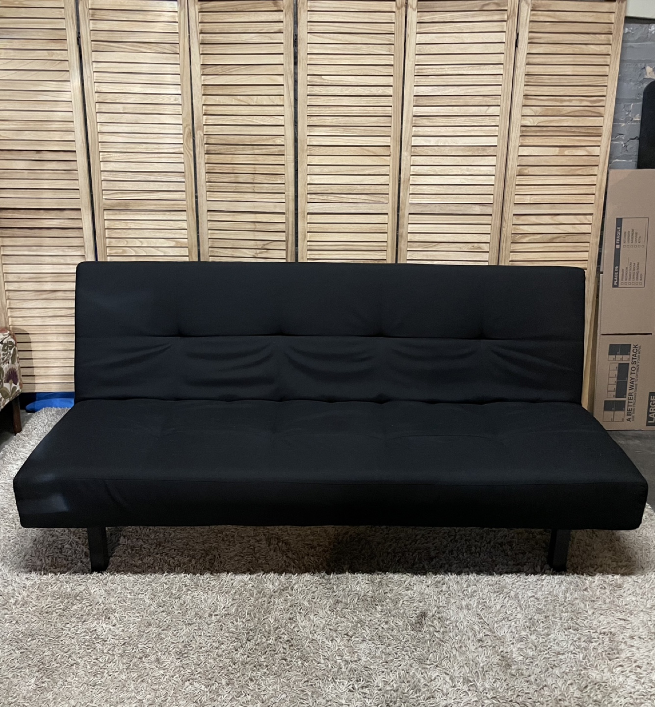 Black Futon Sofa Bed