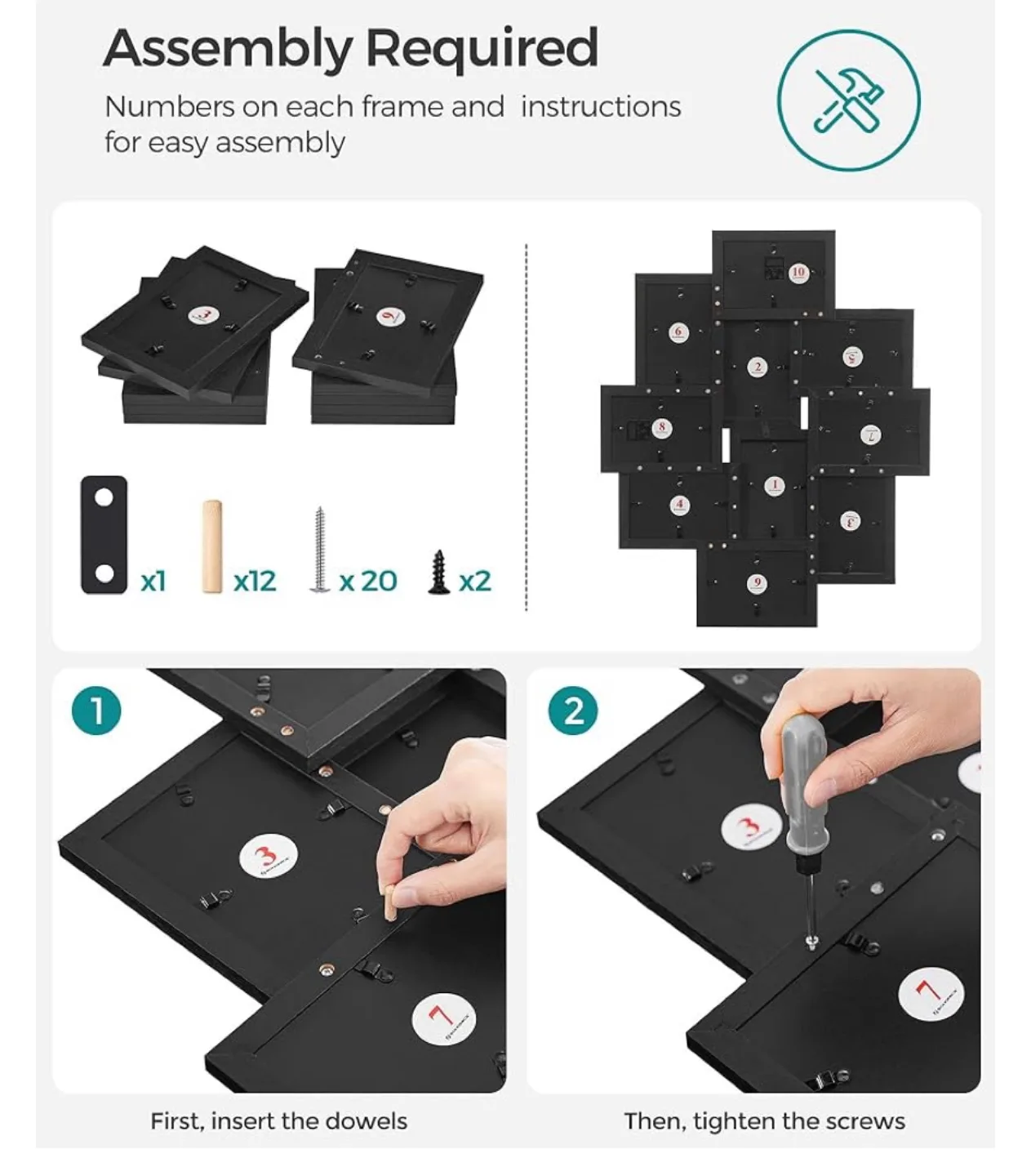 Multi-Photo Picture Frame image indicator(3)
