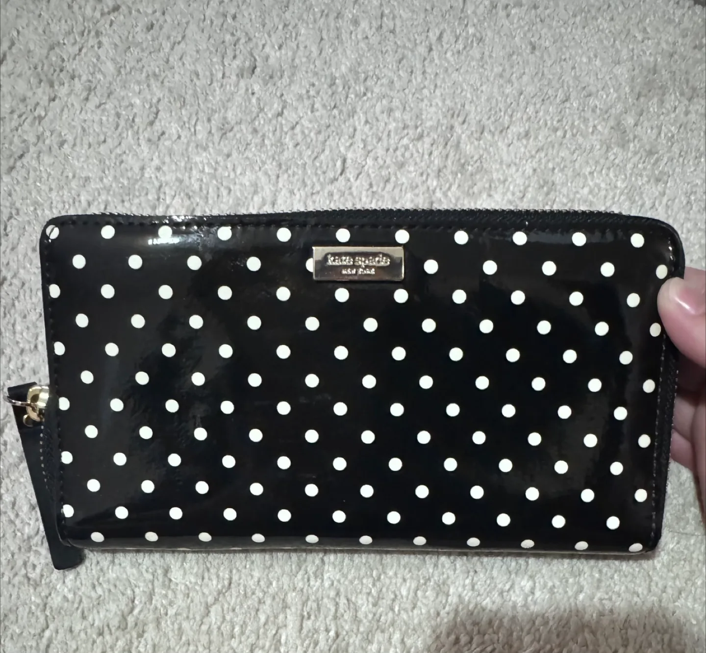Kate Spade Polka Dot Wallet thumbnail