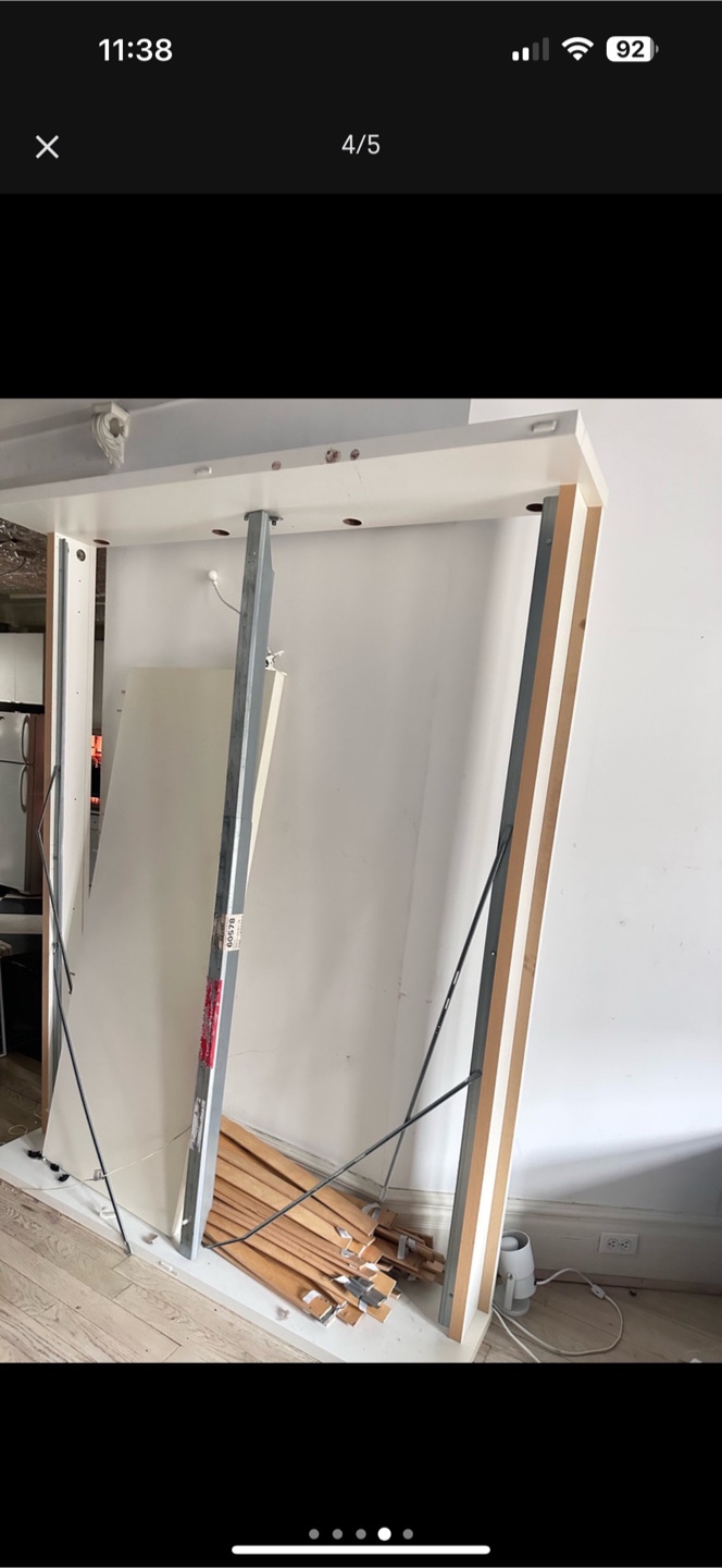 Malm- Ikea queen bed with a gently used mattress - photo 3