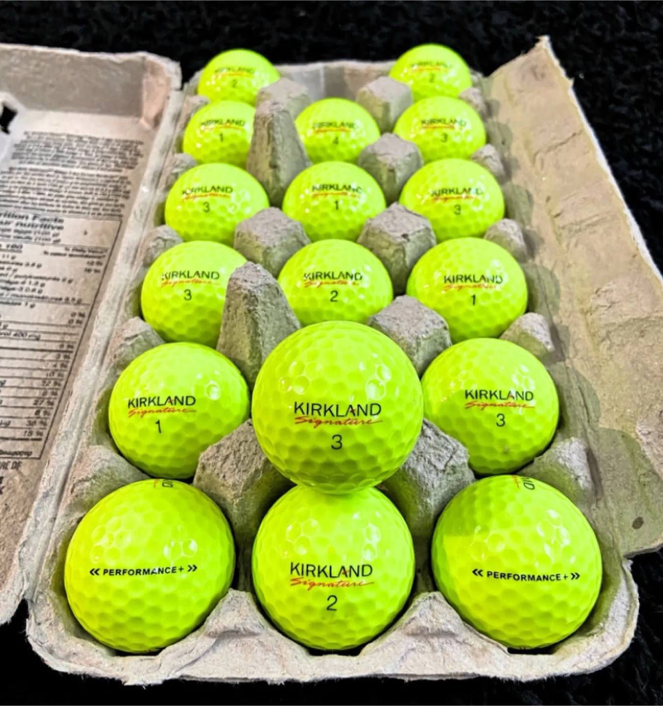 18 Kirkland Yellow Performance Golf Balls thumbnail