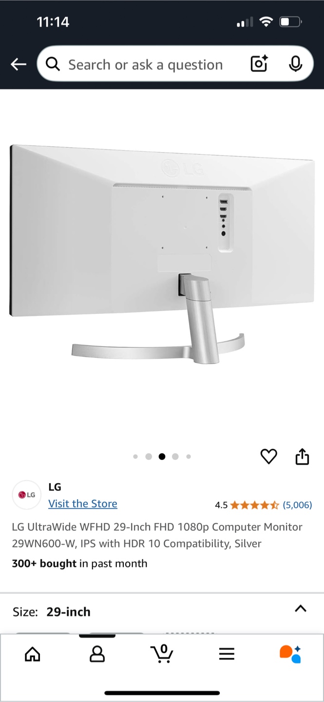 LG Monitor, Vivo Monitor Arm, & Monitor Light - photo 4