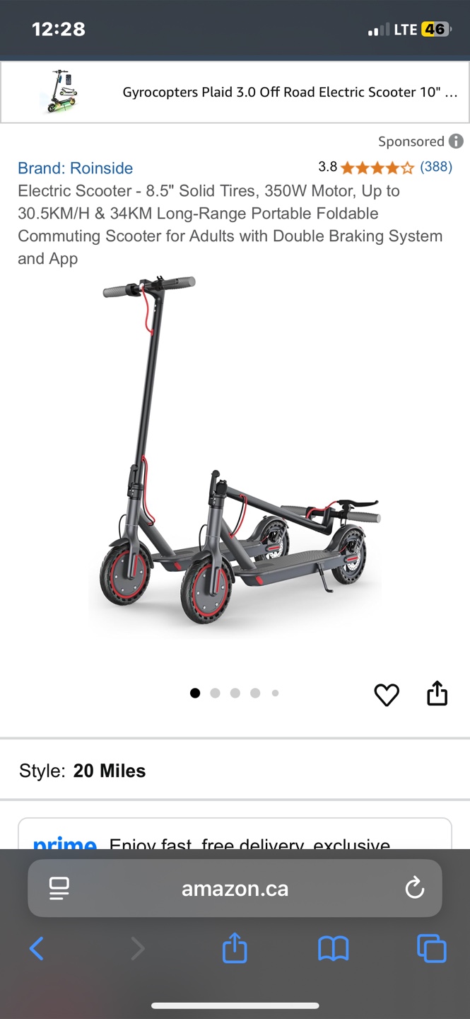 Still working Electric Scooter for parts