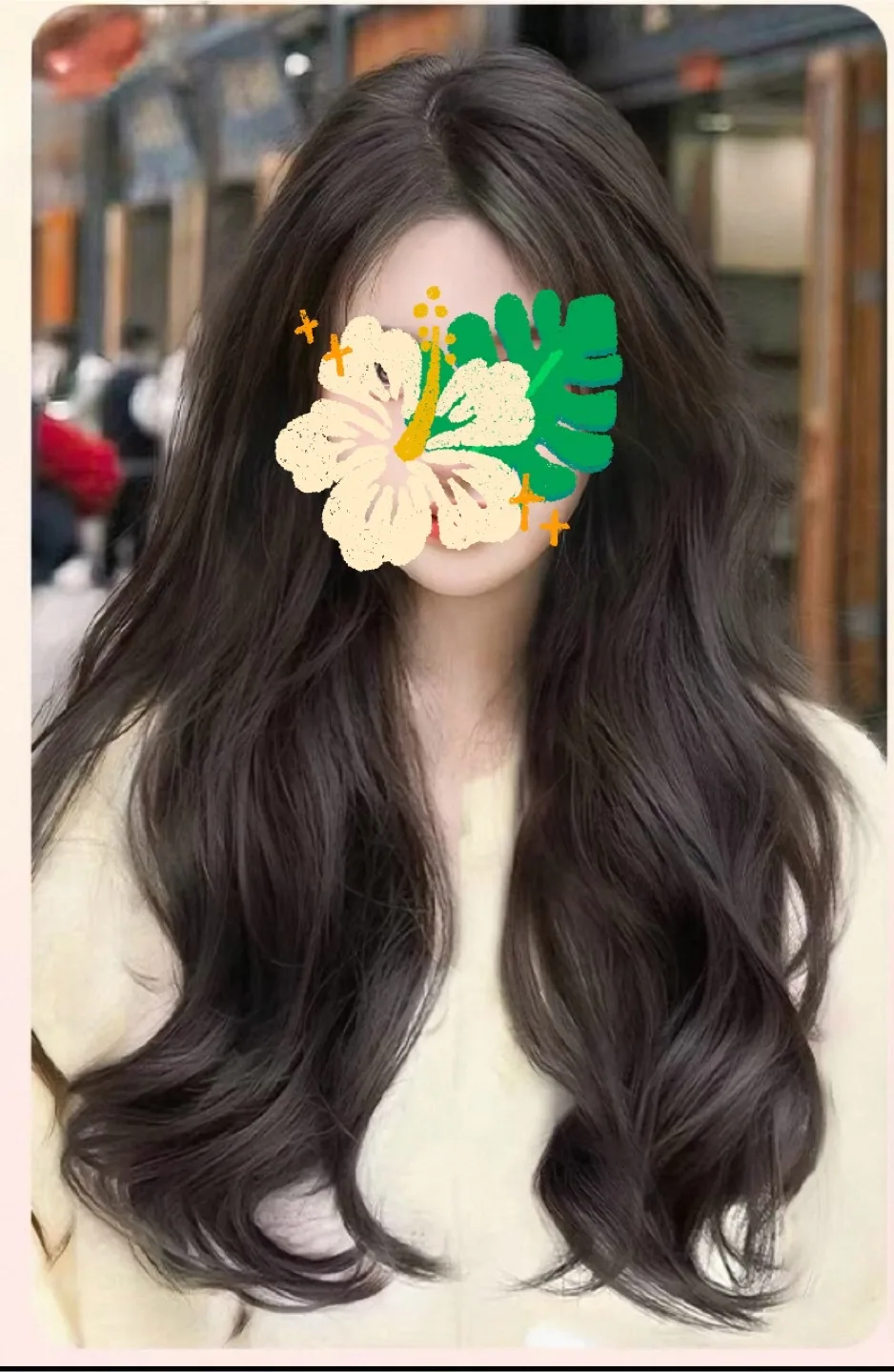 Dark Brown Wig With Accessories thumbnail