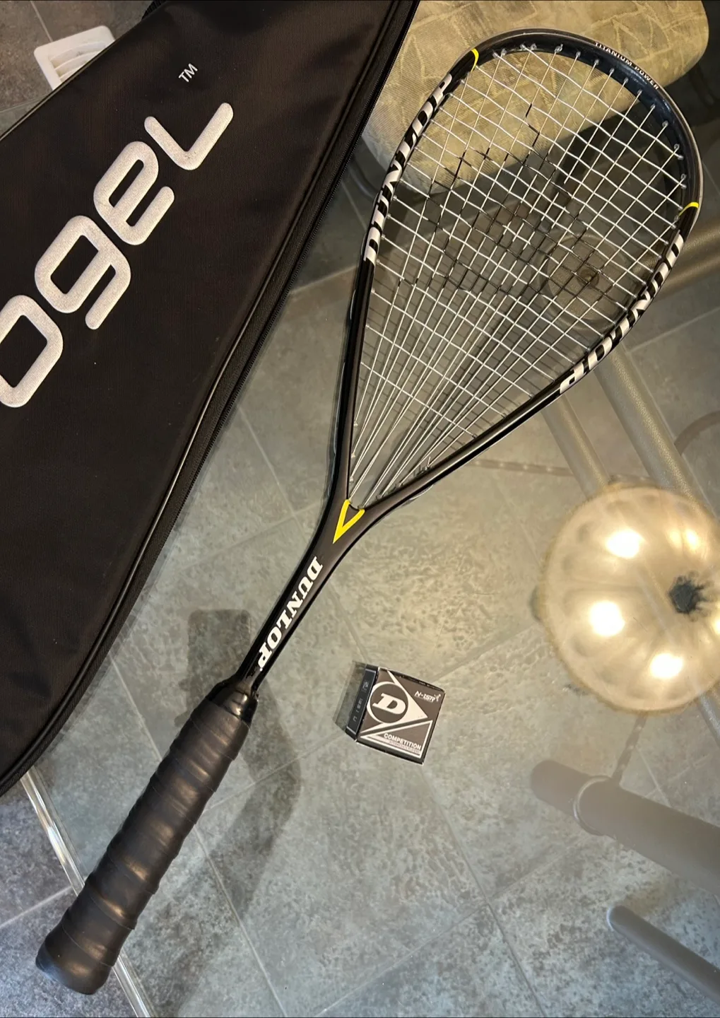DUNLOP BlackMax Ti. 110 Squash Racket thumbnail