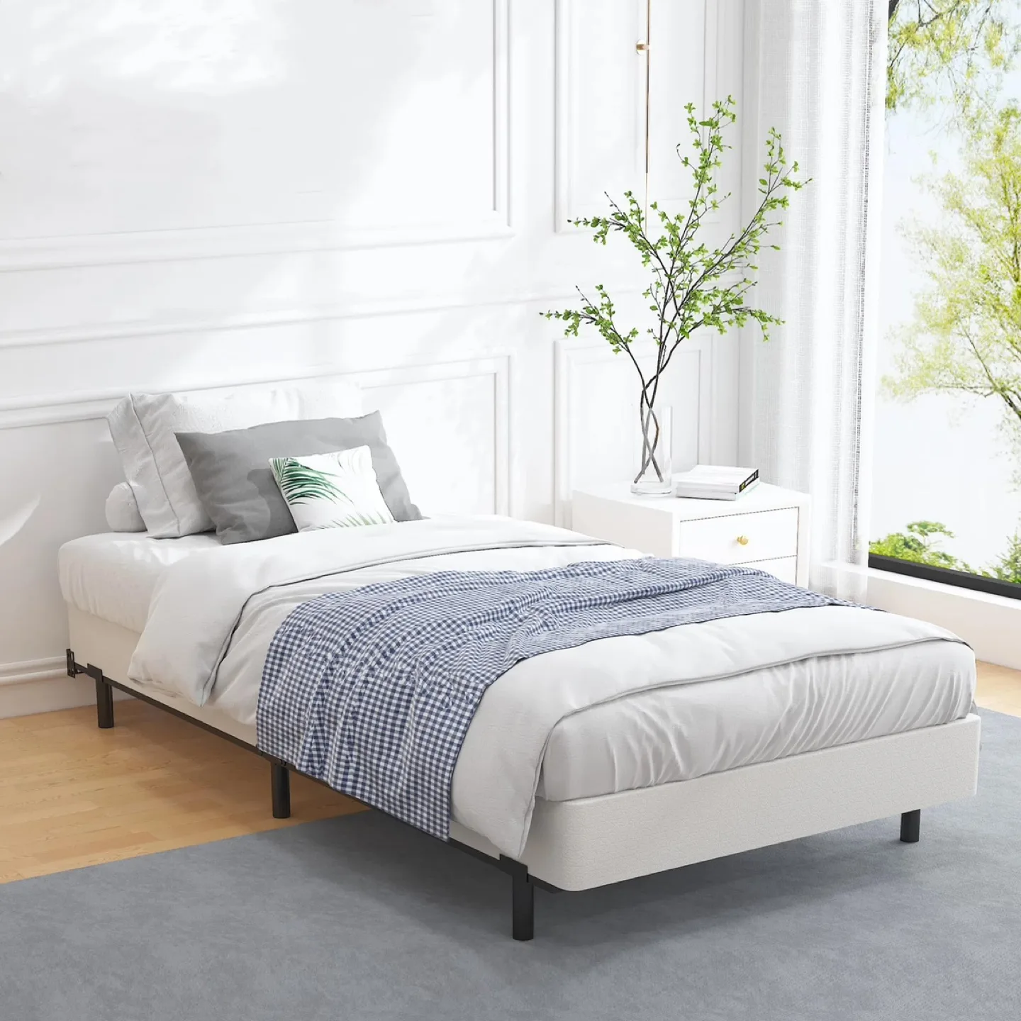 New Vaciwe Box Springs Twin XL 6 Inch image indicator(3)