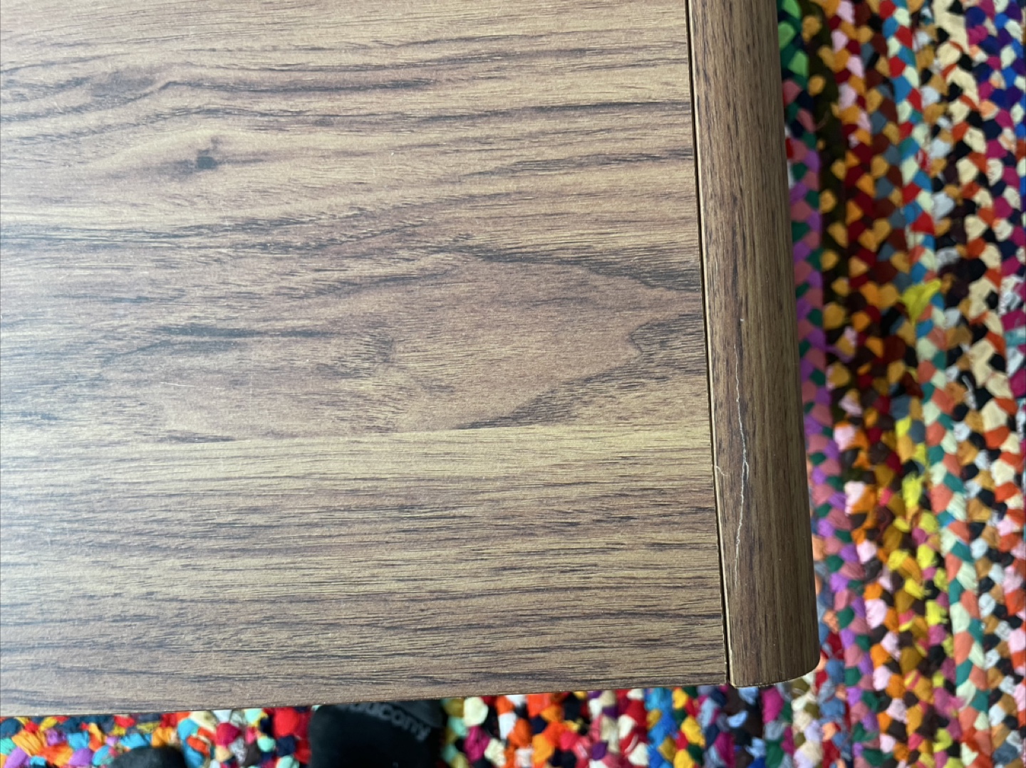 George Miller Mid-Century Modern Style Heavy Wood Coffee Table - photo 4