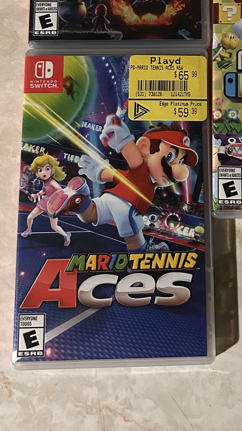 Mario Tennis Aces Nintendo Switch Game