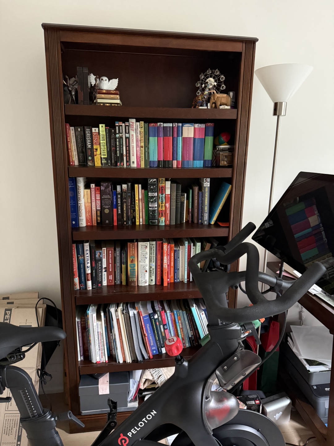 Wooden Desk and Bookshelf - photo 2