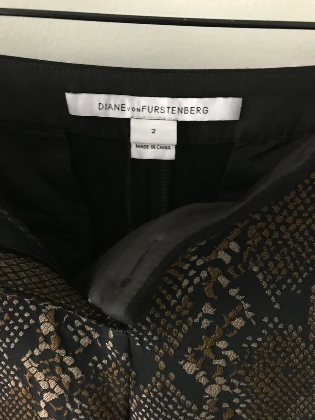 Diane Von Furstenberg Snake Print Pants 🥕 image indicator(3)