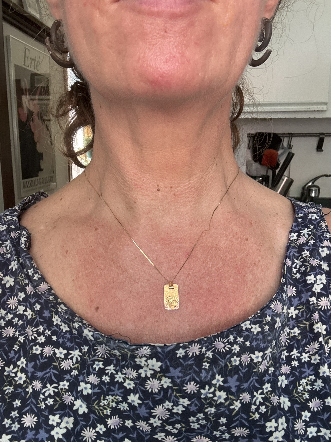 Gold Leo Pendant Necklace - photo 3