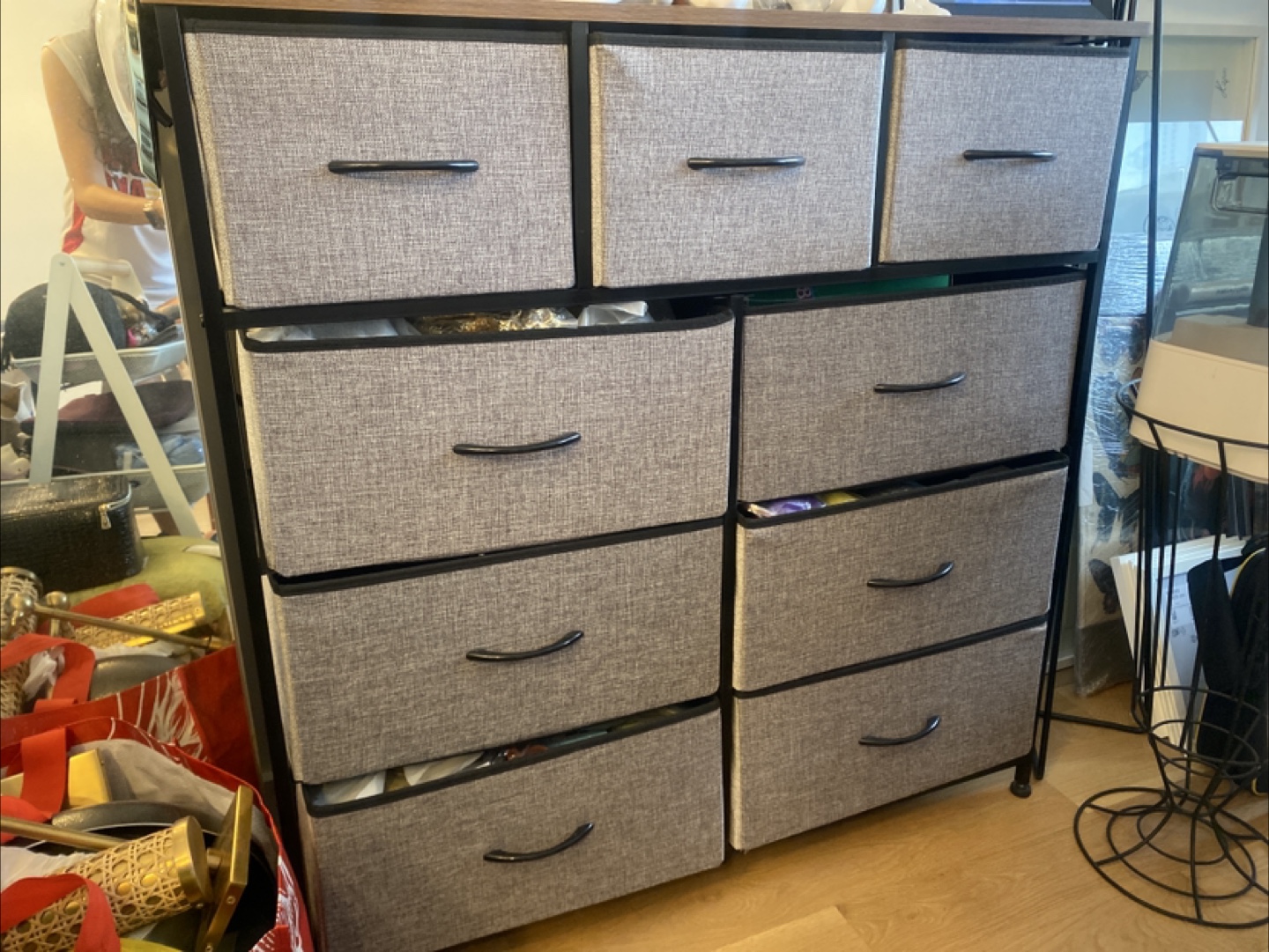 Fabric Drawer Dresser