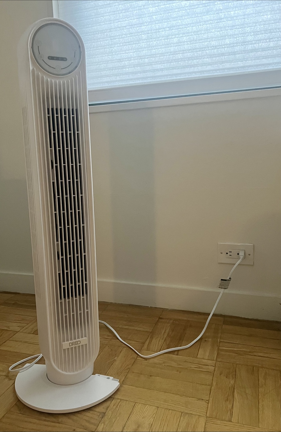 STANDING TOWER FLOOR FAN, WHITE COLOR - photo 2