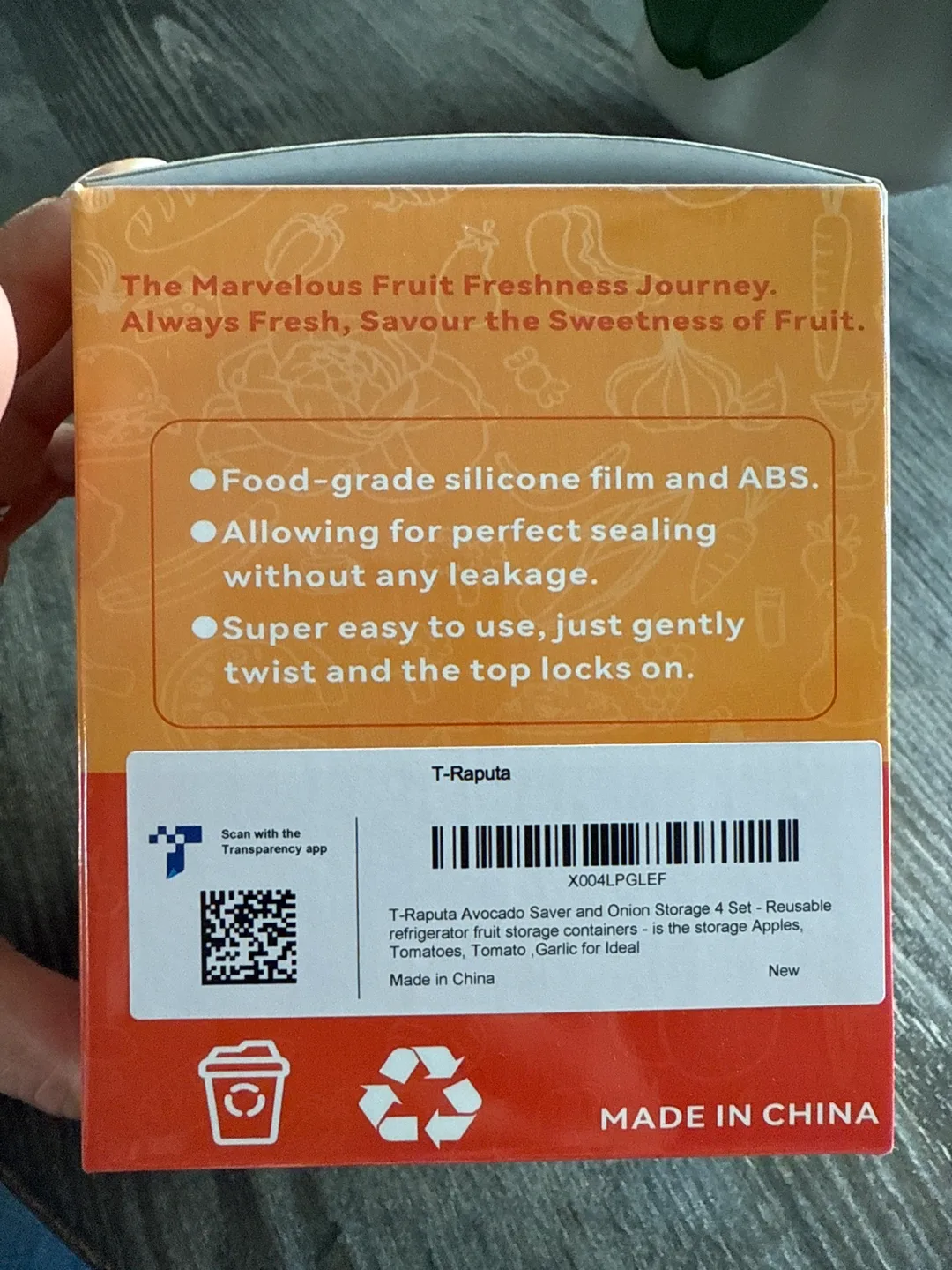 Avocado and Onion Storage Set - Fruit Savers image indicator(3)