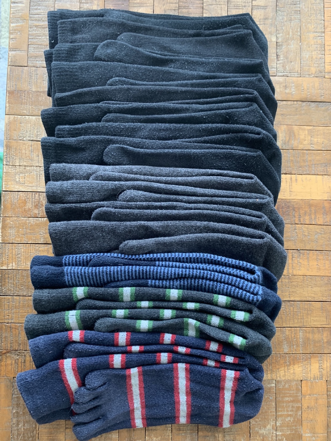 UNIQLO Toe Socks - Black and Multicoloured - photo 2