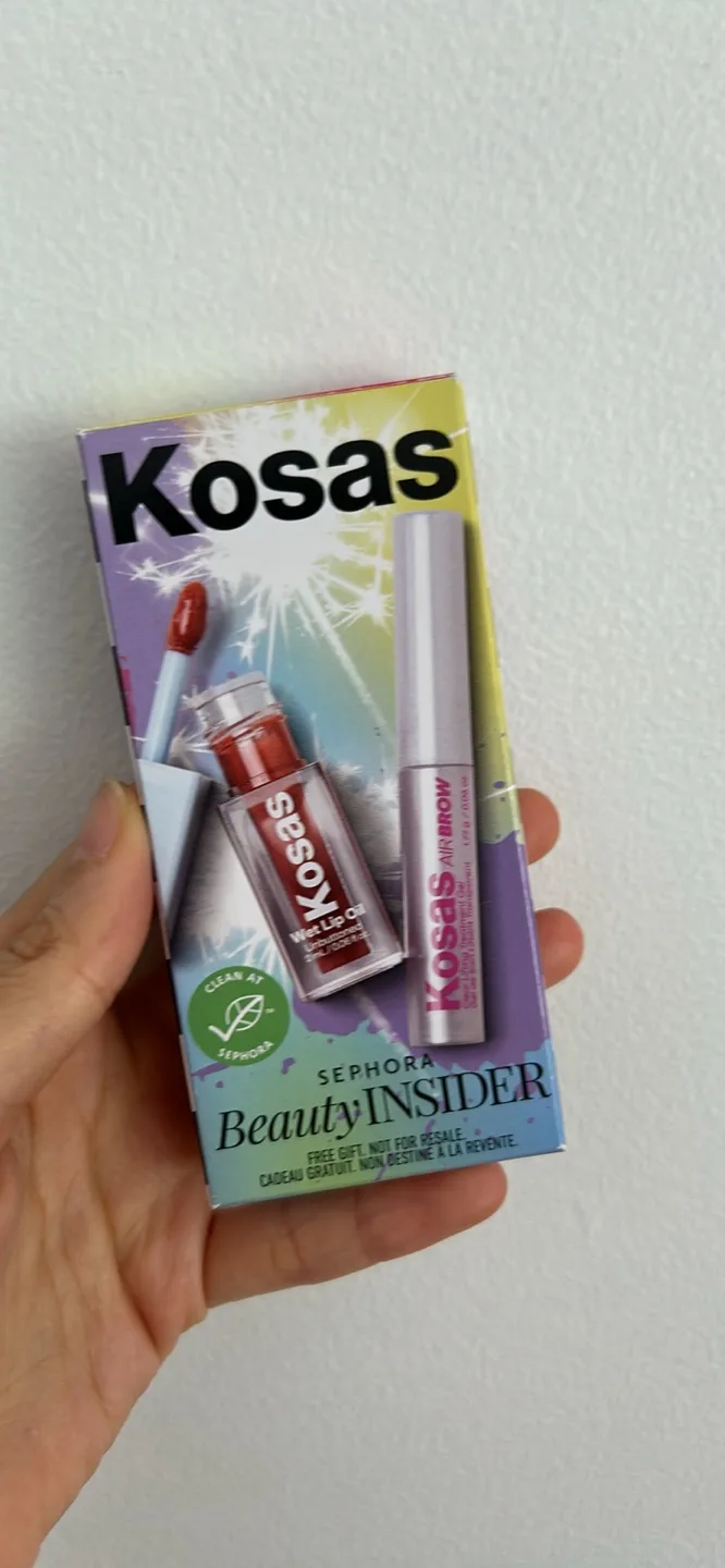 Kosas Wet Lip Oil and Air Brow Kit thumbnail