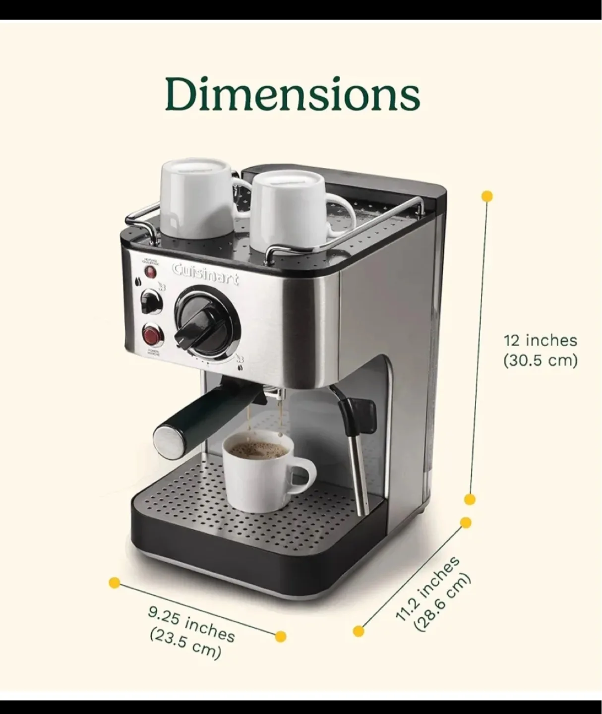 Cuisinart Espresso Machine image indicator(5)