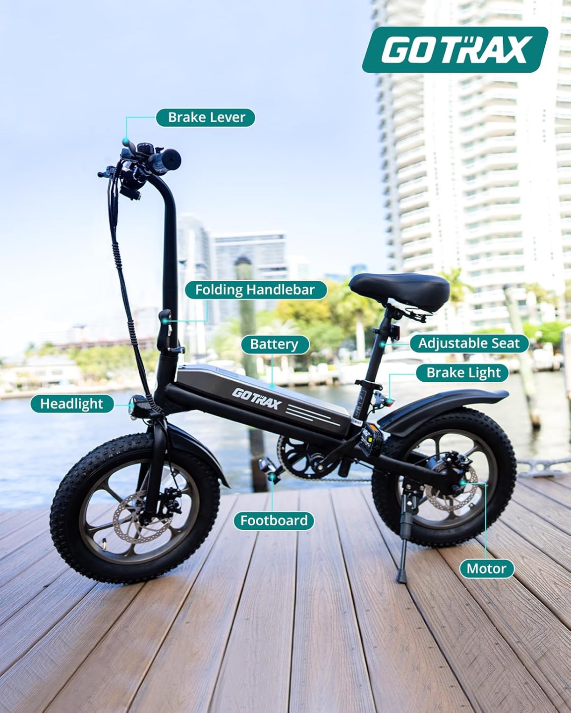 GoTrax Electric Bike - photo 5