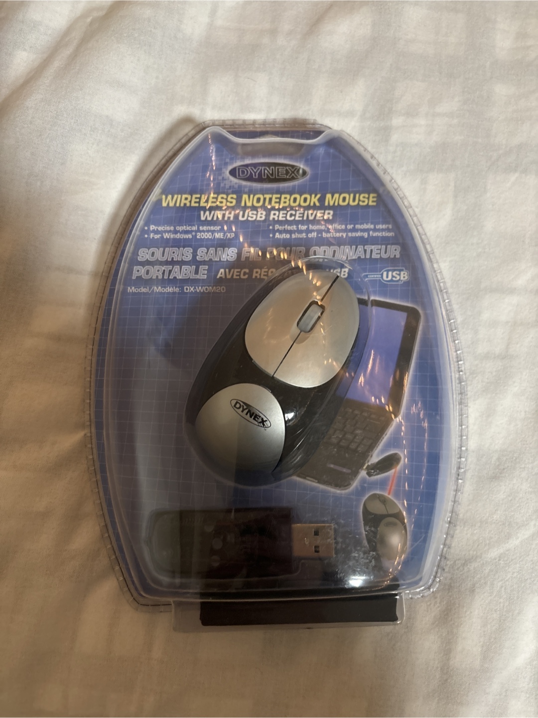 Sealed Wireless Mouse with USB Receiver