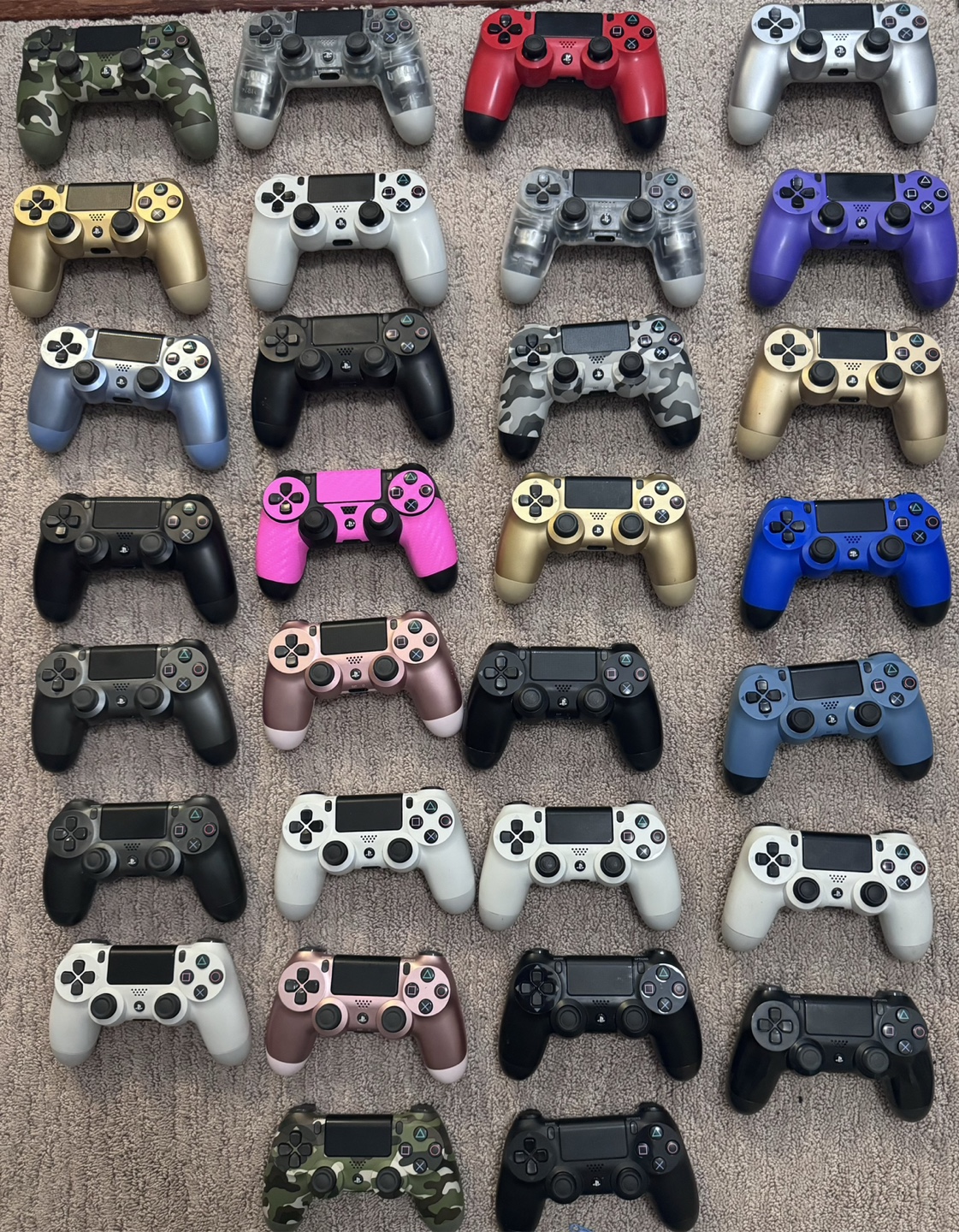 Variety of Gaming Controllers