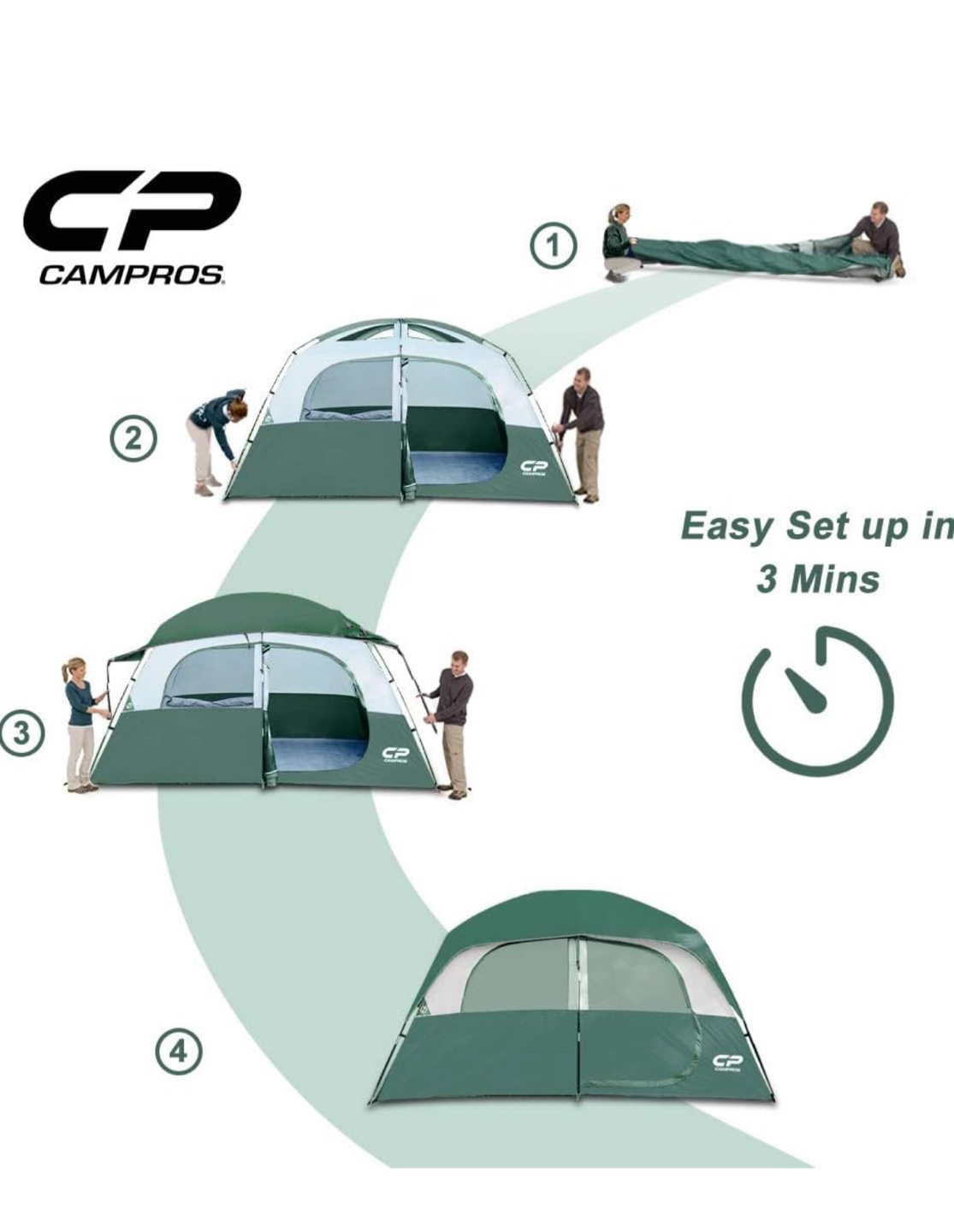 6-person Camping Tent (brand new) - photo 2