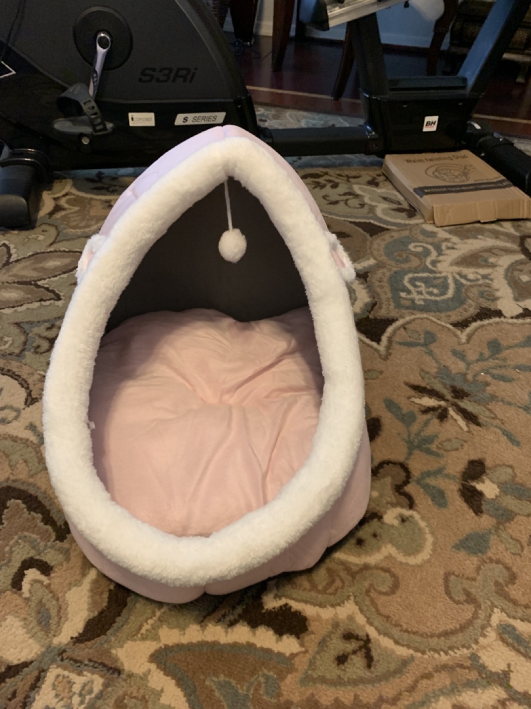 Pink Cat Bed