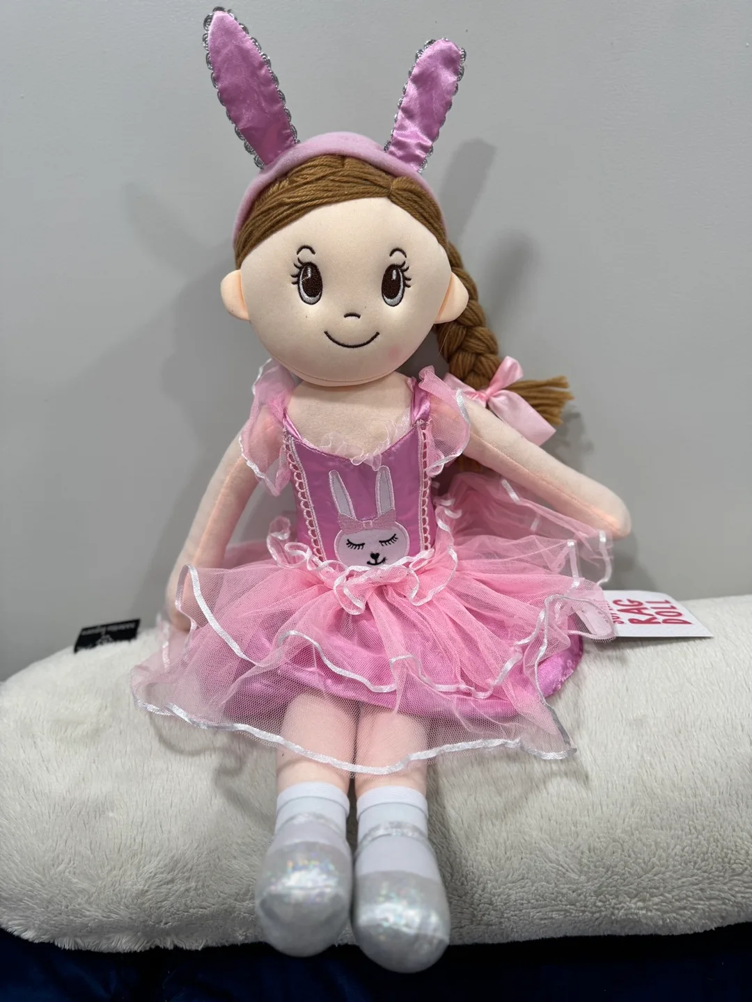 Pink Ballerina Rag Doll – NEW thumbnail