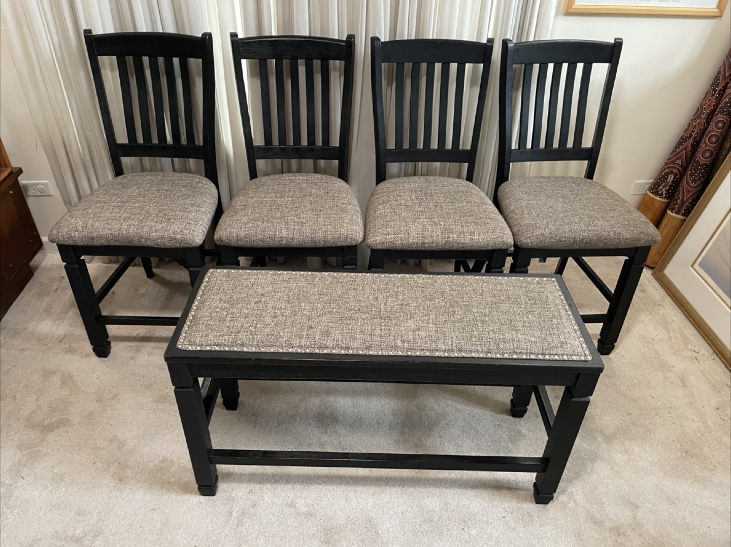 Ashley Furniture Tyler Creek Counter Height Dining Table Se - photo 2