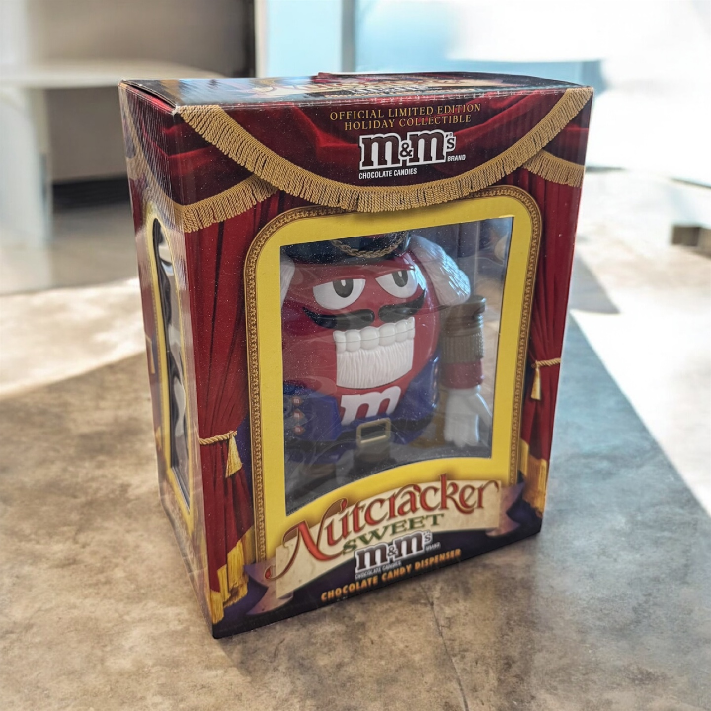 M&M's Nutcracker Sweet Holiday Candy Dispenser