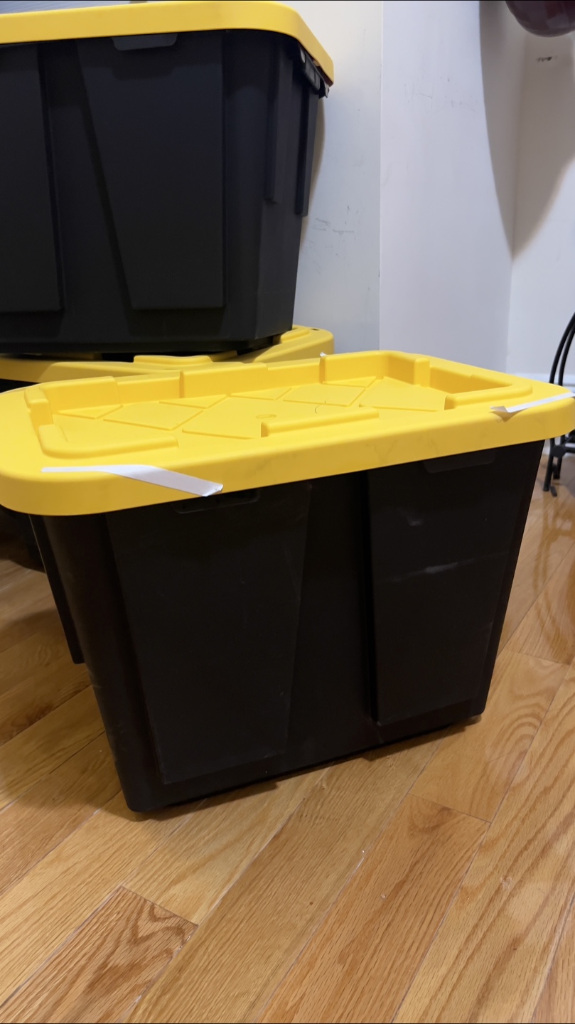 Storage Bins with Lids