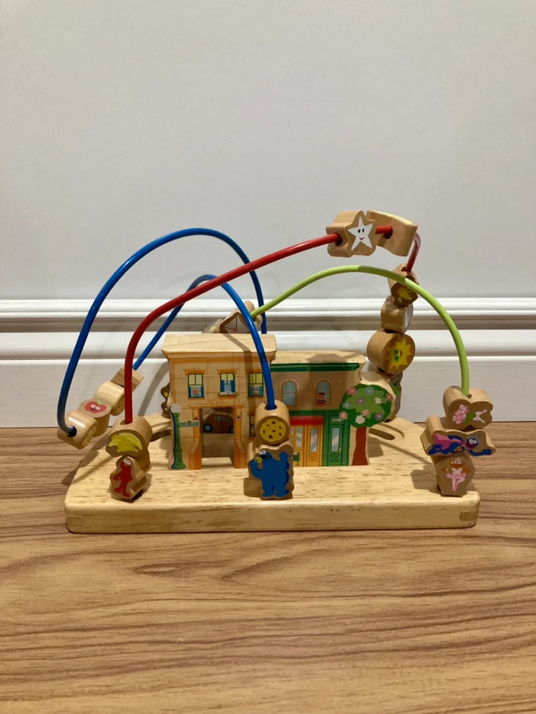 Sesame Street wooden beads maze image indicator(2)
