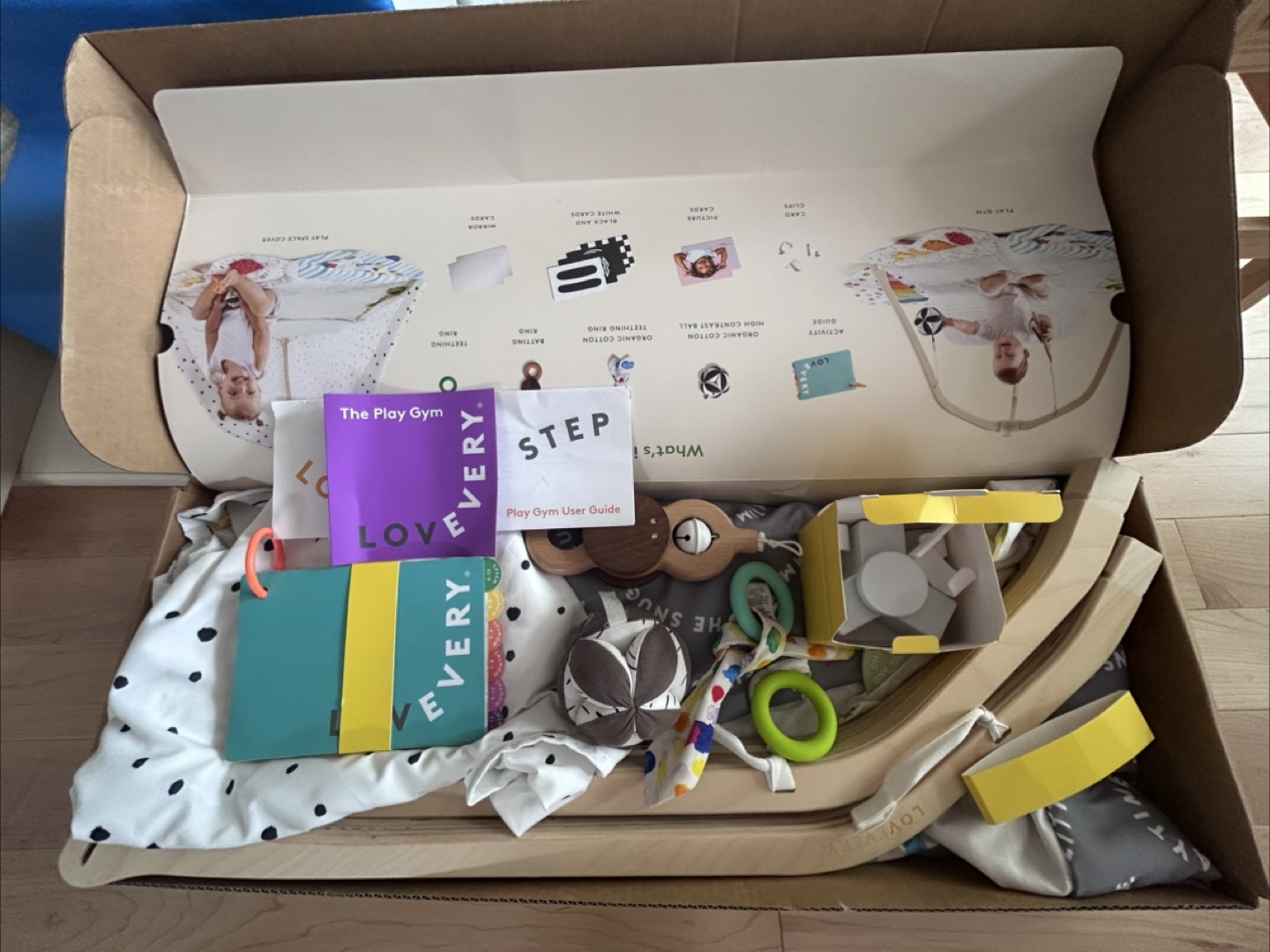 Lovevery Play Gym with accessories