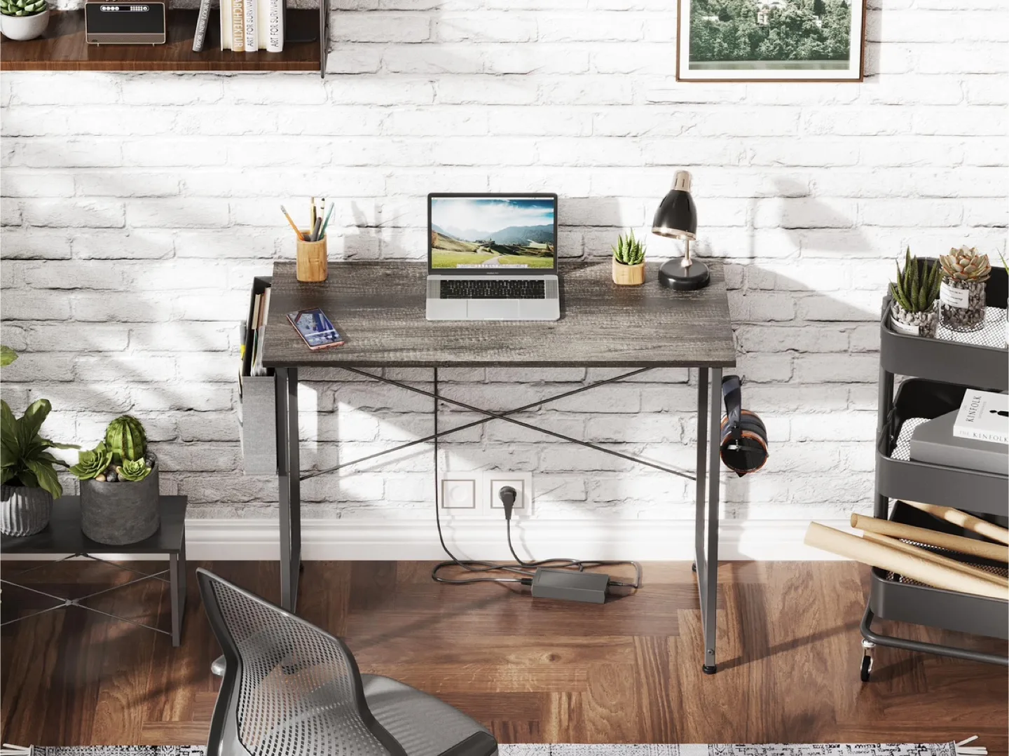 COTUBLR 31 Inch Computer Desk image indicator(5)