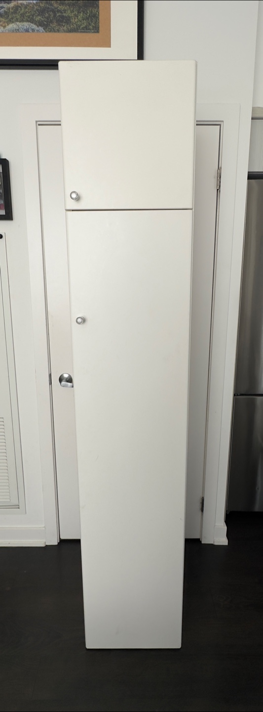 Tall White Cabinet