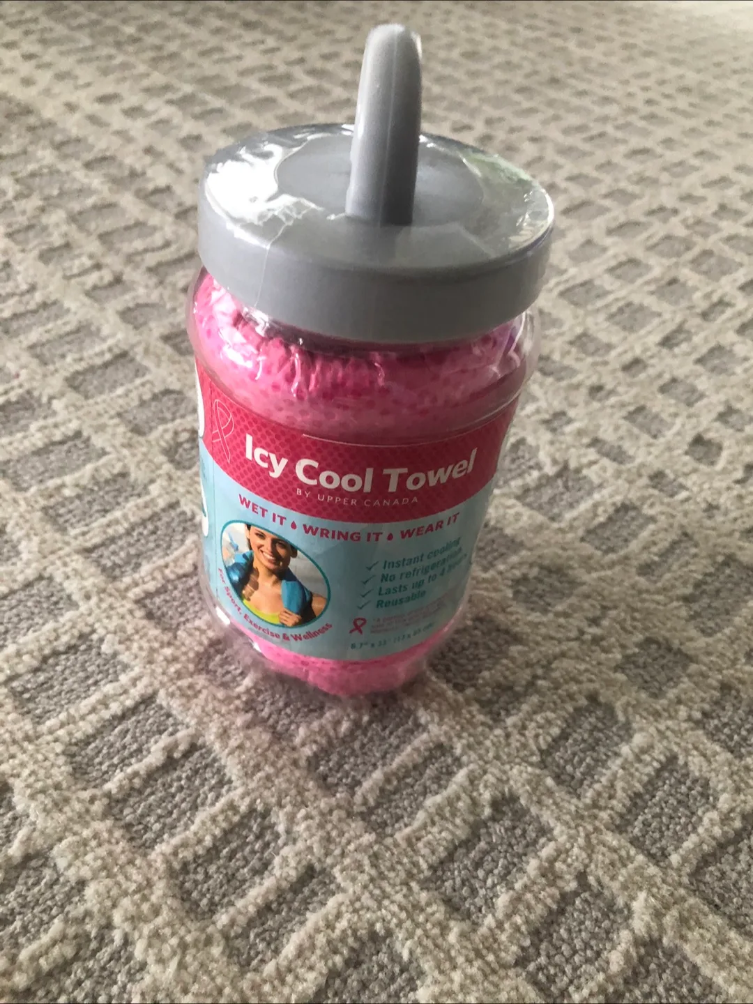 TheraWell Hot & Cold Body Wrap + icy cool towel by upper Canada image indicator(4)