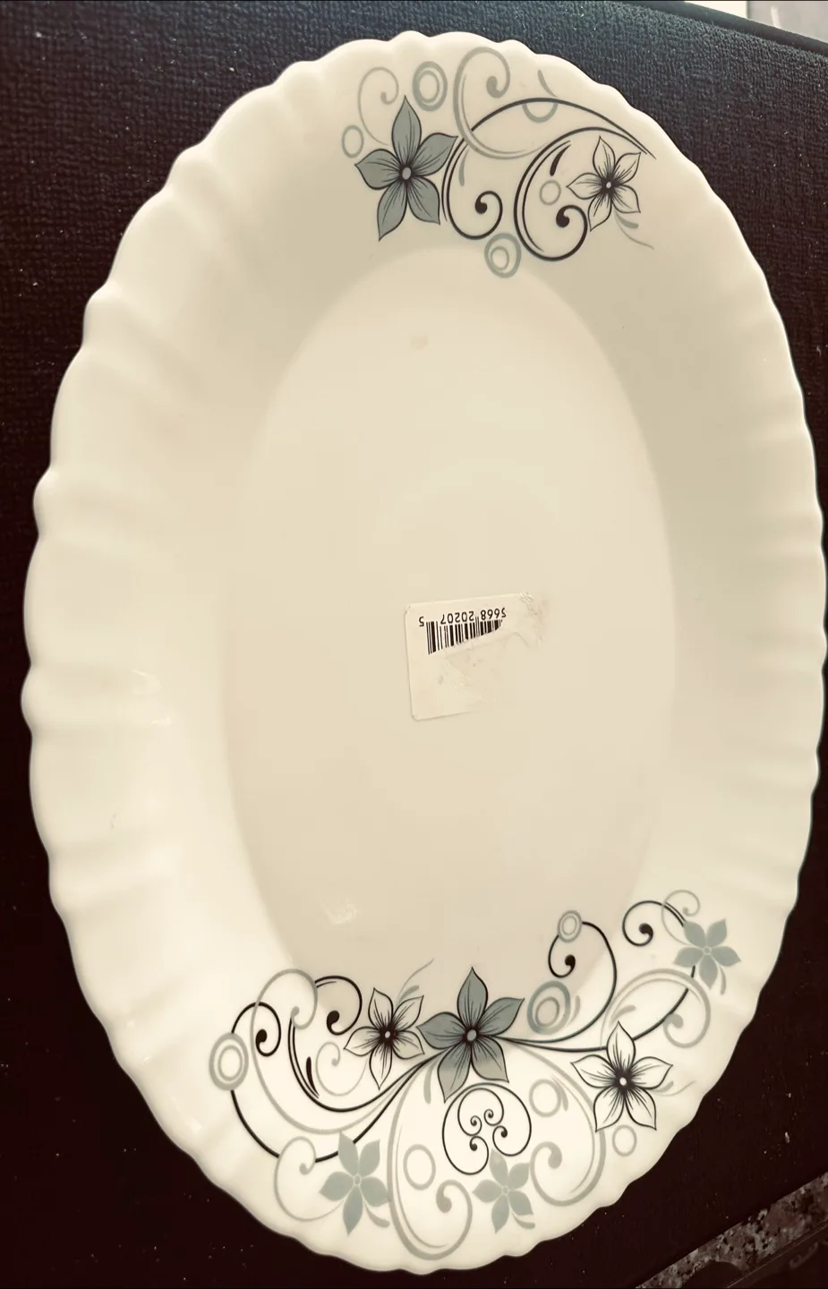 Serving Dishes Set, serving tray set of 2 ,tea cup set of 12 thumbnail