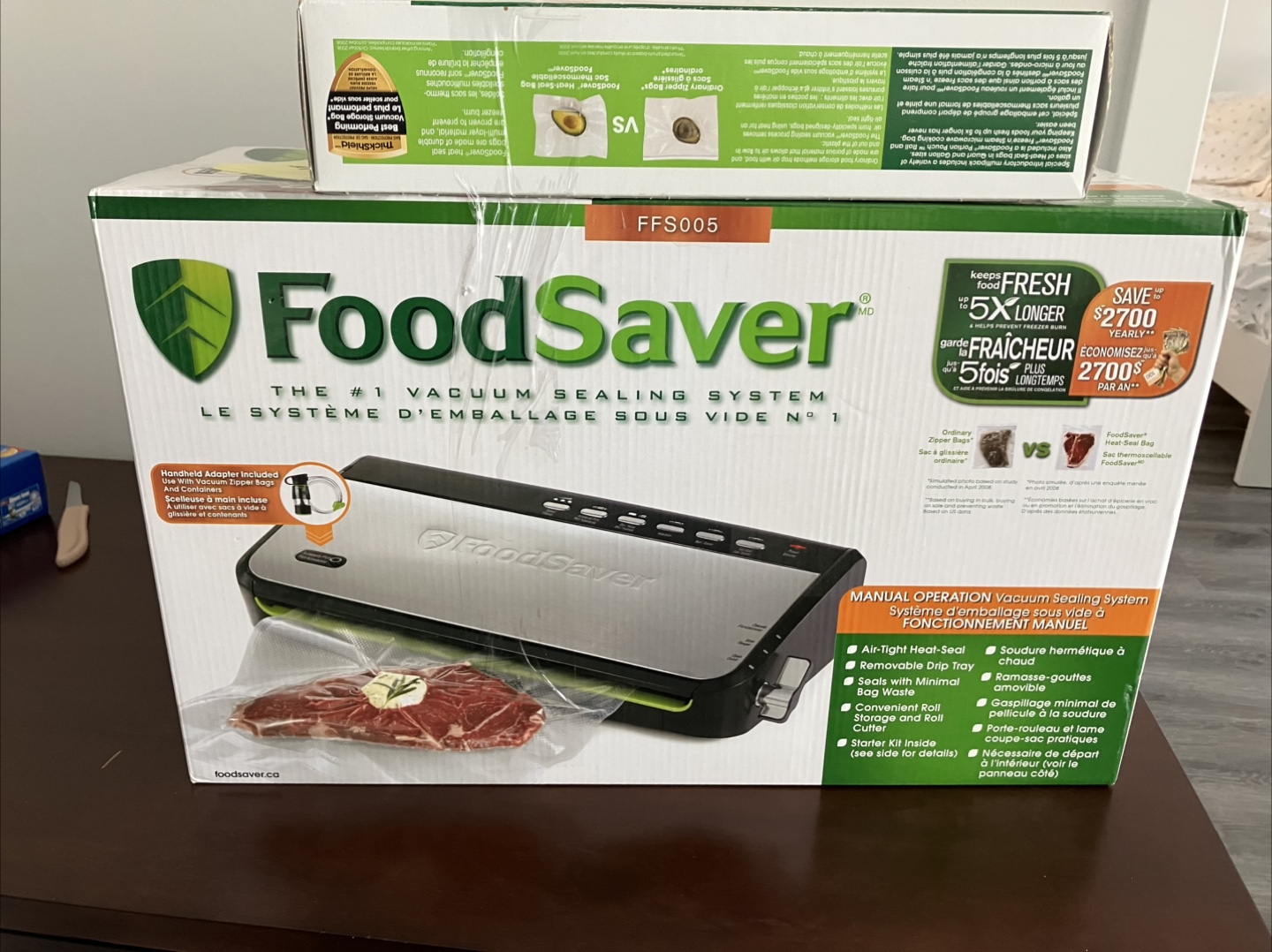 Food saver and packaging bags