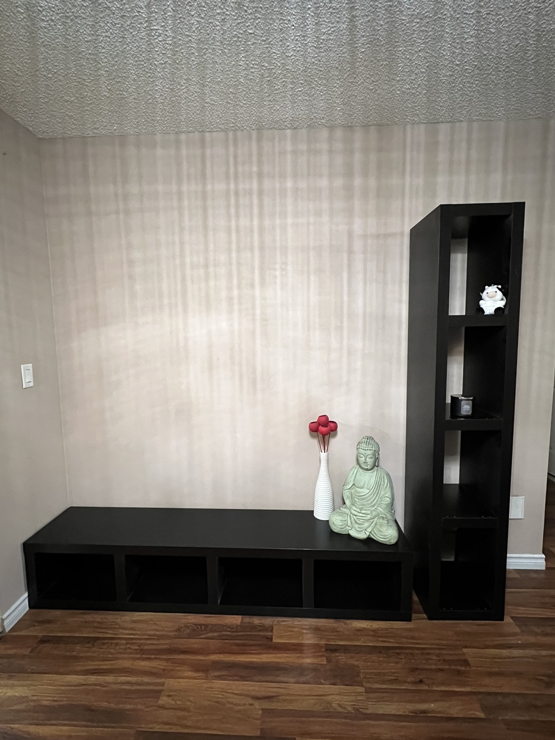 3 Bookshelves and Media Console Set/ tv stand