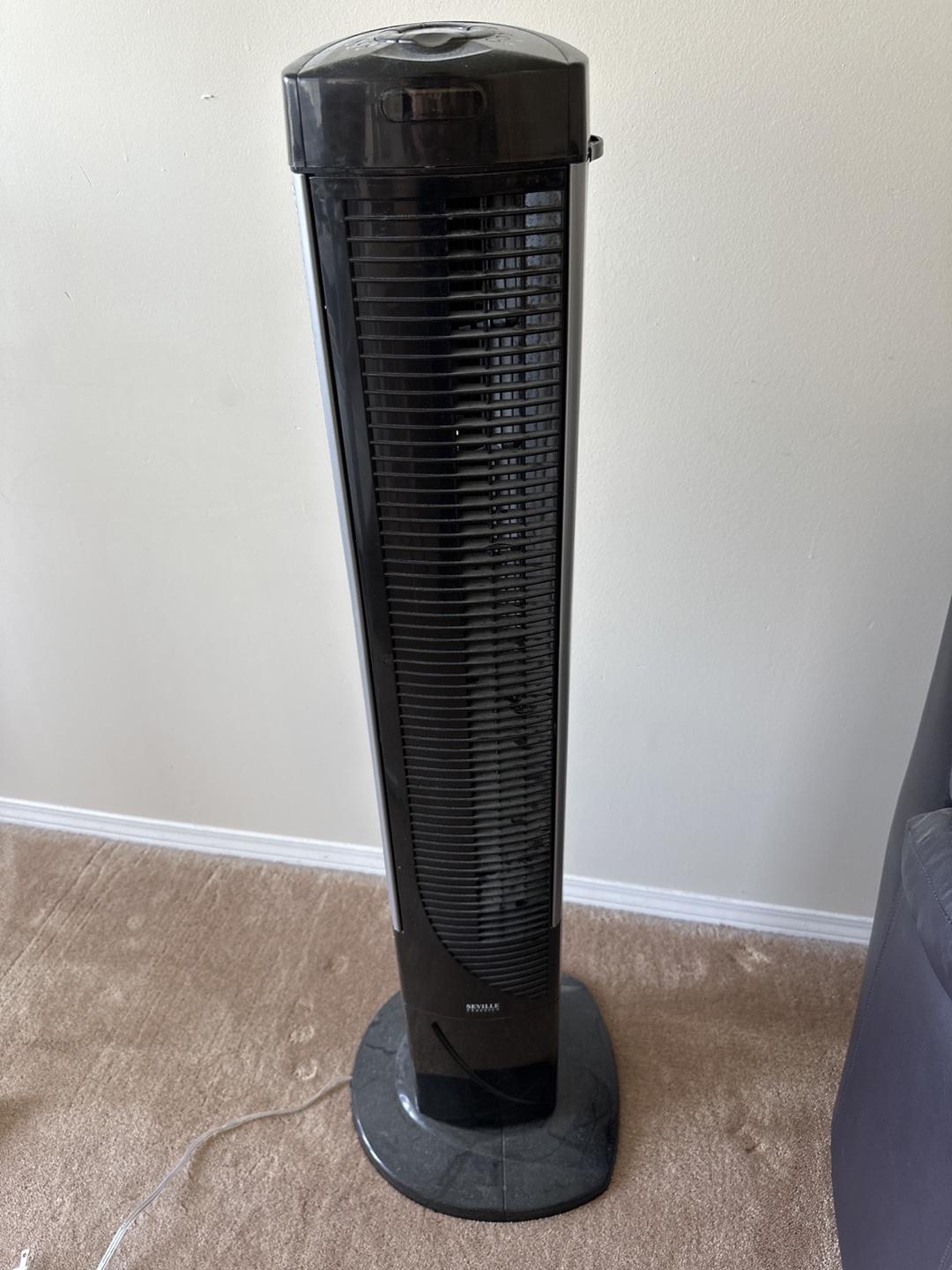 Seville Classics Tower Fan (stationary)