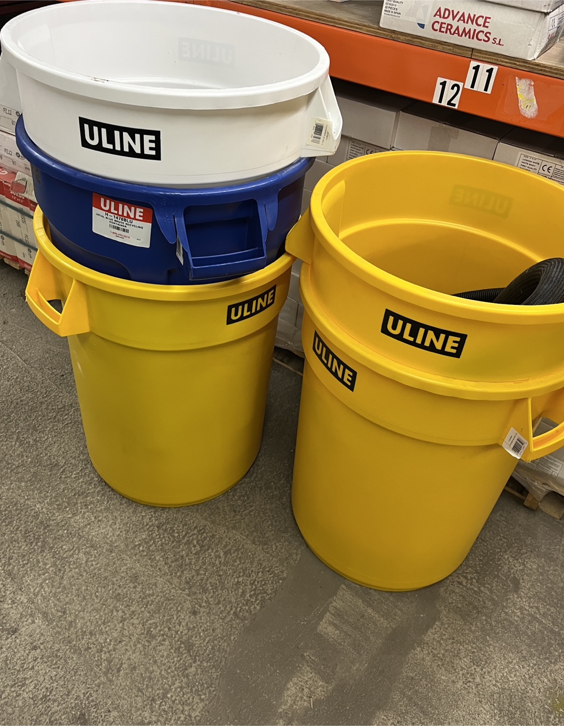 Set of Uline Storage Containers - photo 2