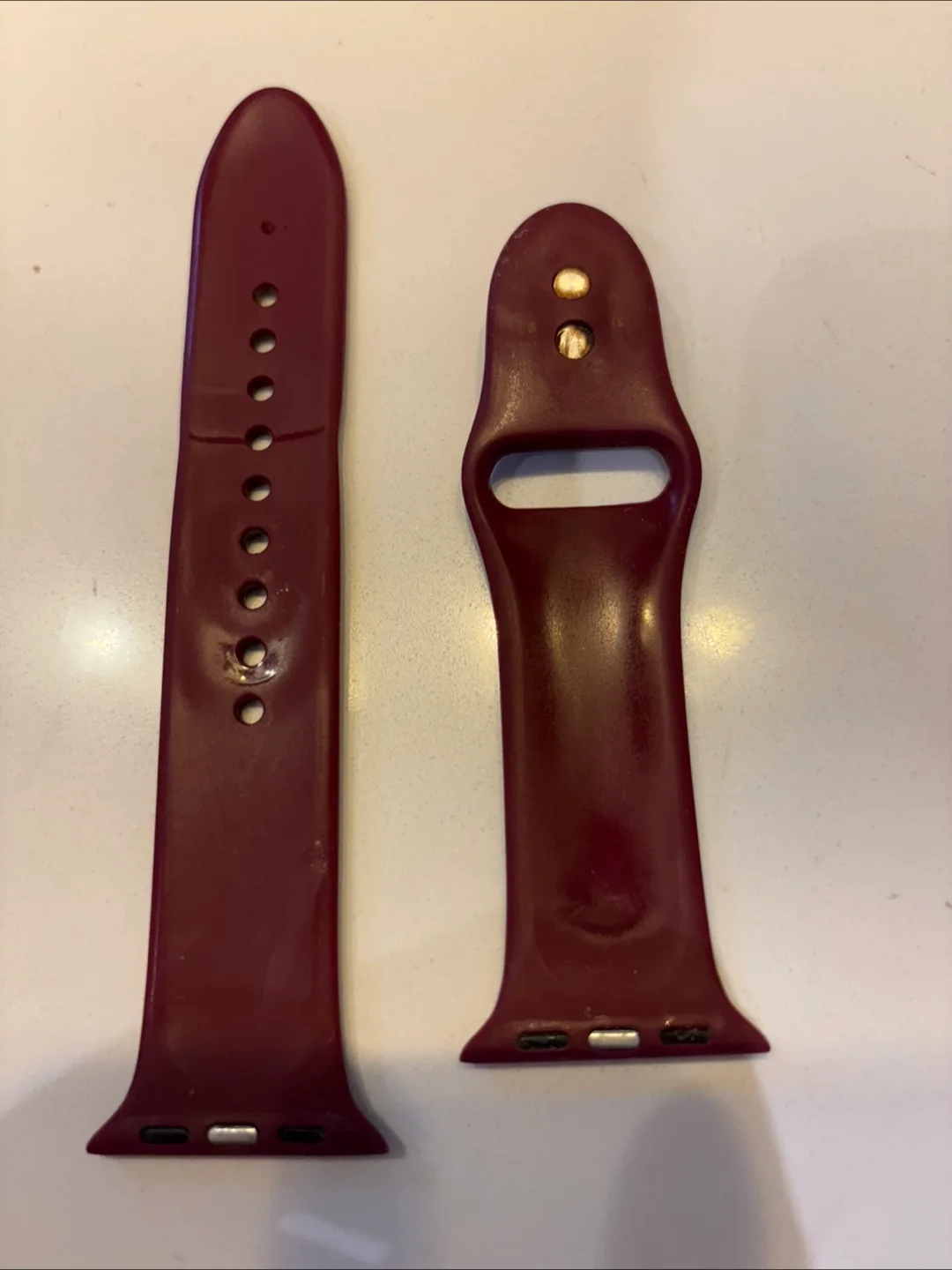 Burgundy Apple Watch Band thumbnail