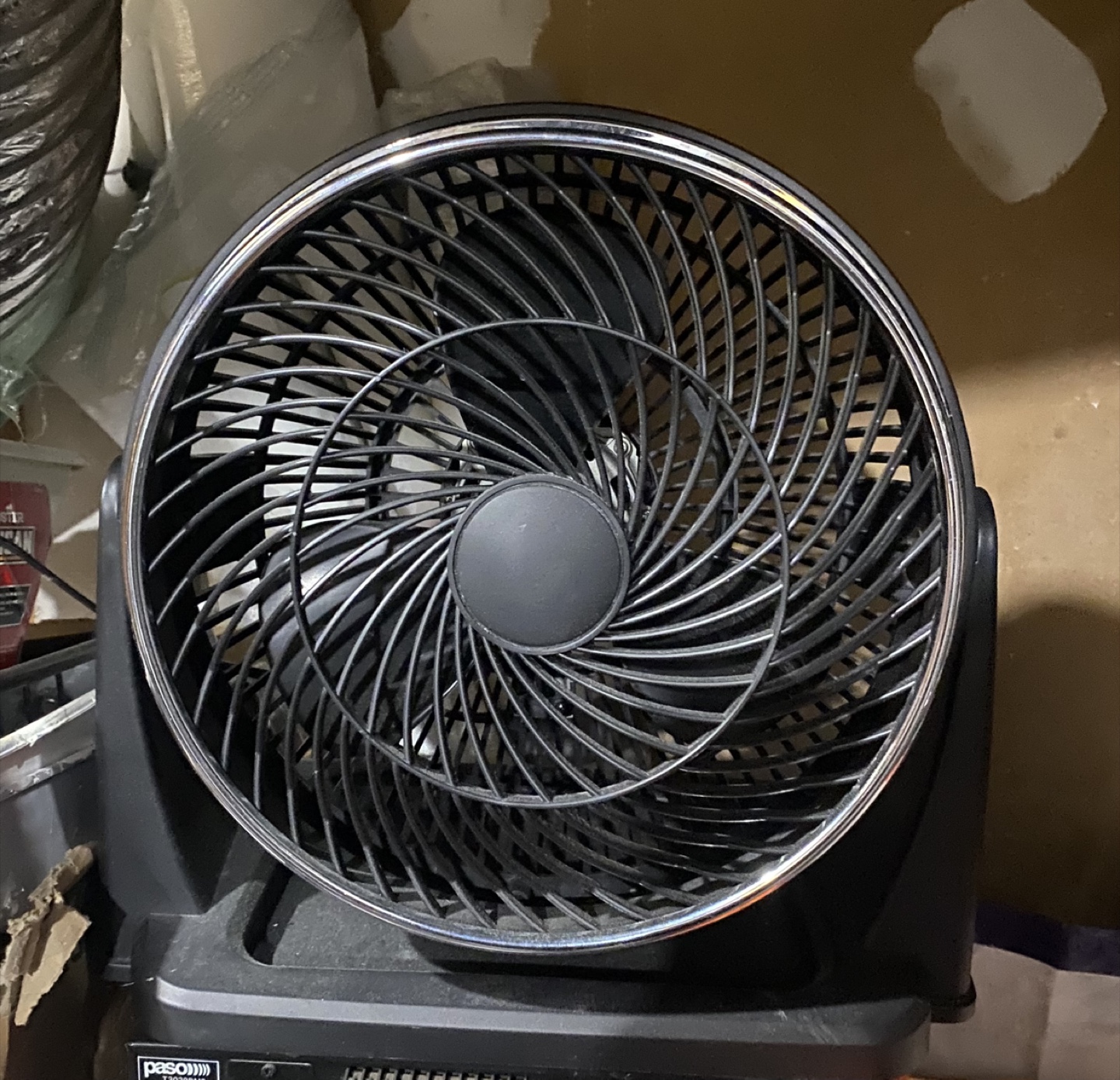 Black Floor Fan
